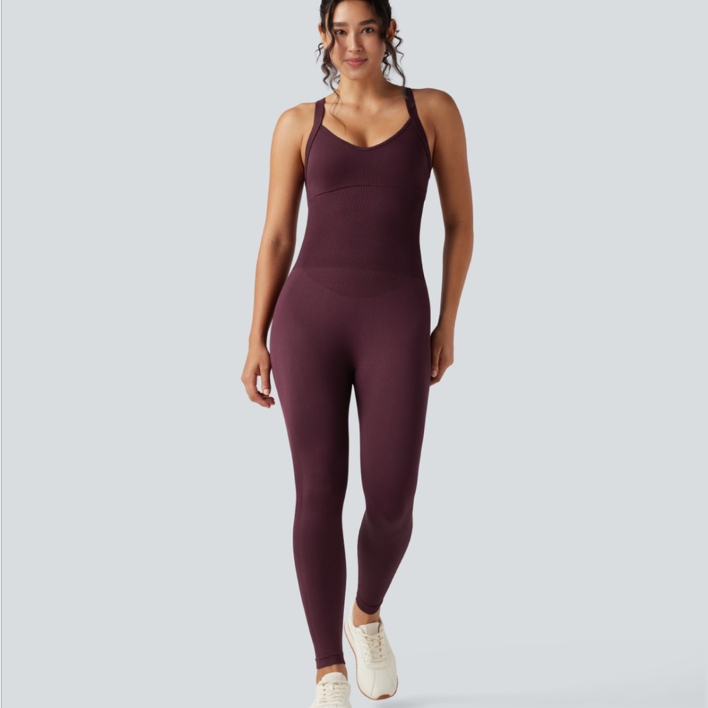 HALARA Seamless Flow Twisted Backless Sleeveless … - image 3